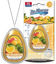 Фото Ароматизатор на зеркало MARCUS CAR GEL Citrus Dream/Цитрусовый Микс (гелевый)