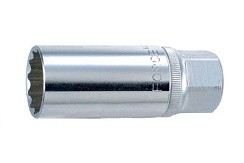 Фото Головка свечная 21мм 12-гранная 1/2DR L 70мм магнитная FORCE 807420.6M