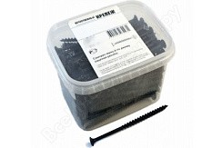 Фото Саморез 4,8х102 потай, крупная резьба, оксид (50) 0200383 КЧ