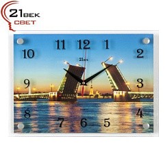 фото Часы настенные "Разводные мосты Питера" 2535-1244