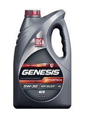 Фото Масло Лукойл GENESIS Armortech FD  5W30 A5/B5 SL/CF   4л. син. (1538770/3149878)