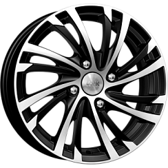 Фото Диск 15 6J*15 4/100/56,6+49 Мейола-ориг.алмаз чёрн. K&K(r26568)