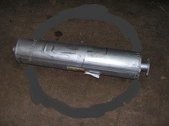 Фото Глушитель ГАЗ 3309 ЕВРО (фланец на 2 отв.)