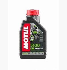 Фото Масло 4Т MOTUL 5100 4T 10W40 SM   1л. п/с.