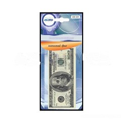 Фото Ароматизатор на зеркало Freshco 100 $ океанский бриз (пропит.пластинка) USD-104