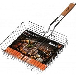 Фото Решетка для барбекю Лайт глубокая 56х30х25х5.5 см (HS-RB AW202) Helios