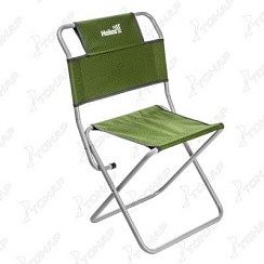 Фото Стул туристический со спинкой Green СР-400.19с труба ф19 (T-TC-400.19s-G) Helios