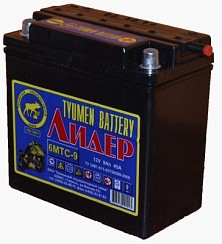 Фото АКБ Мото 9а/ч Тюмень(L=140;b=77;h=135)