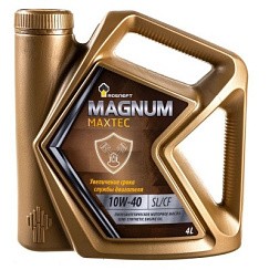 Фото Масло Роснефть Magnum Maxtec  10W40 SL/CF   4л. п/с.