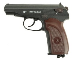 Фото Пистолет пневматический BORNER ПМ49 (Blowback) 4,5мм