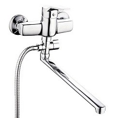 Фото Смеситель д/ванны ZDN6-A183 одноручковый, излив 32см., Хром, G-lauf