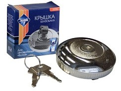 Фото Крышка бензобака 2108 с ключом нов.обр.импорт.
