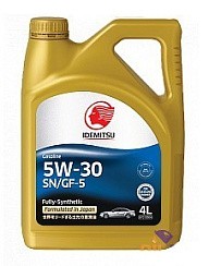 Фото Масло IDEMITSU  5W30 SN/GF-5   4л. синт.