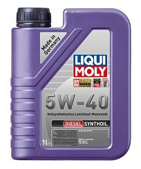 Фото Масло LIQUI MOLY Diesel Synthoil  5W40 B4 CF   1л. диз. синт.1926