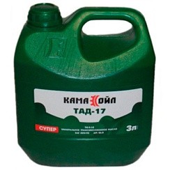 Фото Масло трансмиссионное ТАД-17 80W90 GL-5 КАМА ОЙЛ   3л. (ТМ-5-18) мин.