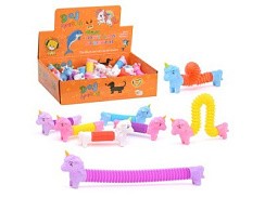 фото Игрушка-антистресс динозавр "Единорог цветной"(11 см.), в коробке 00-2129