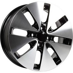 Фото Диск 15 6J*15 4/100/54,1+48 Remain R155 алмаз чёрный