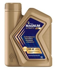 Фото Масло Роснефть Magnum Ultratec A3  5W40 A3/B4 SN/CF   1л. син.