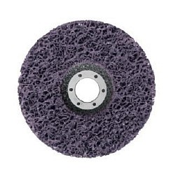 Фото Круг зачистной полимерный фиолетовый 125*22,2 мм CNS FIT