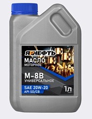 Фото Масло о/п М8В Ярнефть 1л