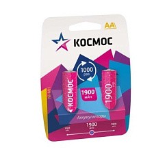 Фото Аккумулятор R6 NI-MN 2500мА.ч BP2 (блист.2шт) Космос KOCR6NIMH2500MAH2BL