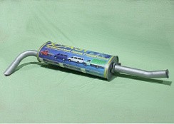 Фото Глушитель ГАЗ 3302, 3221 Бизнес ДВС Cummins 2,8 ЕВРО-4,УМЗ-4216  выход боковой усиленный АЗГ