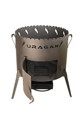 Фото Печь Ураган 40 см с дверцей