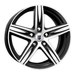 Фото Диск 16 6,5J*16 5/105/56,6+39 Андорра ориг.алм. черн K&K(r6685)