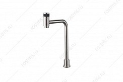 Фото Смеситель д/кухни SUS124-270-1 Моно (для одной воды), Нержавеющая сталь, РМС