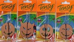 Фото Ароматизатор на зеркало TENSY ММ-03 Bubble gum/Бабл гам (бук/ольха) в ассортименте