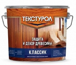 Фото Деревозащитное средство Текстурол классик Тик 10л