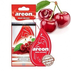 Фото Ароматизатор на зеркало AREON MON Cherry (Вишня) картон