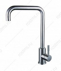 Фото Смеситель д/кухни SUS124-017F-1 одноручковый, Нержавеющая сталь, РМС