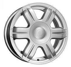 Фото Диск 15 6J*15 4/100/54,1+48 КС670 сильвер K&K (64151)