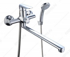 Фото Смеситель д/ванны B8274-18F, одноручковый, Хром, Латунь, BOOU