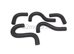 Фото Патрубок печки 3302 ГАЗель Бизнес дв.УМЗ-4216 ЕВРО-3 (к-т 5 шт) шланги отопителя PROДеталь