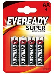 Фото Батарейка AA 4шт. EVEREADY SHD AA/R6 FSB4