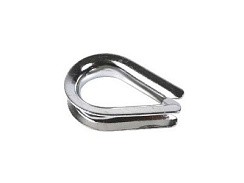 Фото Коуш для стальных канатов,оцинкованный 4мм (1) 10503 VIPL