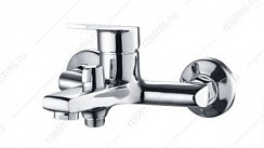 Фото Смеситель д/ванны SL132-009E одноручковый, короткий литой излив, Хром, РМС