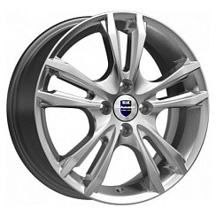 Фото Диск 16 6J*16 5/114,3/67,1+43 Samara-оригинал (КС866) Сильвер K&K