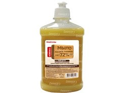 фото Мыло хозяйственное жидкое густое Haus Frau 1л