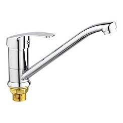 Фото Смеситель д/кухни SL85-004FBS-25 одноручковый, латунь, гайка, РМС