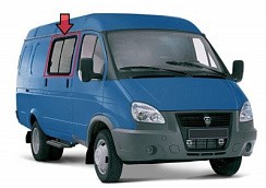 Фото ГАЗ 2705 Стеклоблок боковой сдвижной правый (ГАЗель фургон)