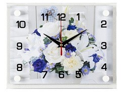 фото Часы настенные"Букет" 2026-114
