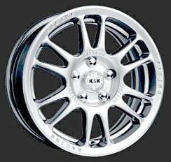 Фото Диск 14 6J*14 4/100/67,1+38 Калипсо блэк плат. K&K(А3242)