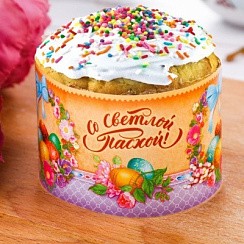 фото Ободок для пасхального кулича "Яйца"