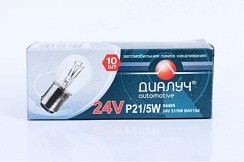 Фото Автолампа P21/5W 24V BAY15d Диалуч габарит, стопсигнал, 2конт.