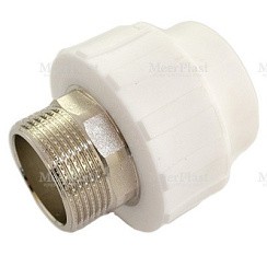 Фото Муфта комбинированная ПП разъемная НР Ду 25х1"