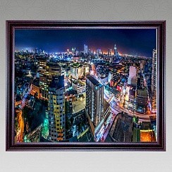 фото Картина "H-327" 30x40 см венге