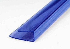 Фото Профиль торцевой 2100х4 синий